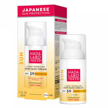 Toate Produsele - crema-de-fata-pentru-protectie-solara-cu-spf-30-hidratanta-rezistenta-la-apa-hada-labo-tokyo