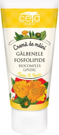 Ingrijire corporala - Crema de maini Extrahidratanta cu Galbenele si Fosfolipide, 50ml