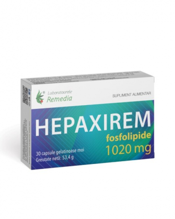 Toate Produsele - HEPAXIREM-FOSFOLIPIDE-500x625