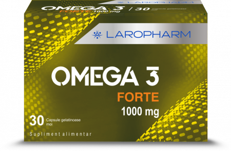 Sanatate zilnica - Omega 3 FORTE 1000mg * 30 capsule
