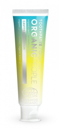 Eurobio Lab OŰ (8 produse) - Pasta_de_dinti_Ginger_Fizz,_cu_extract_de_ghimbir_si_lamaie,_85g_-_Organic_People