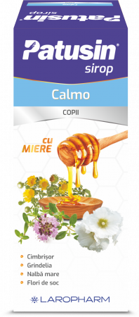 Raceala si Gripa - Patusin Calmo Copii, sirop 100ml