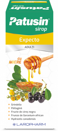 Raceala si Gripa - Patusin Expecto Adulti, sirop 100ml