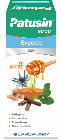 Raceala si Gripa - Patusin Expecto Copii, sirop 100ml