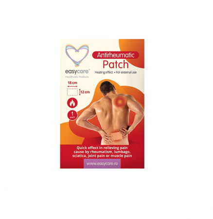 Comprese Terapie Cald / Rece - EASYCARE-Plasture-antireumatic-cu-efect-de-incalzire-12x18cm-x-10-buc-6425756601693