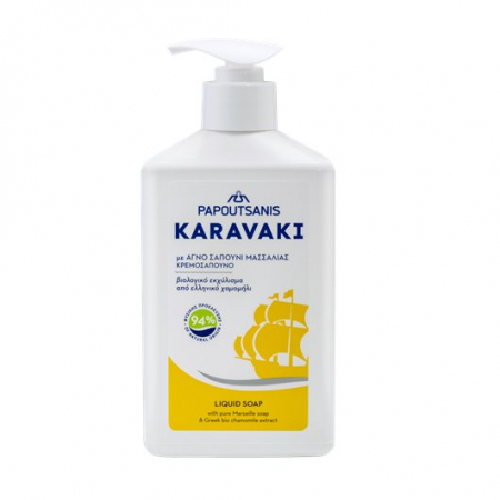 Toate Produsele - karavaki-sapun-lichid-musetel-330ml-normal
