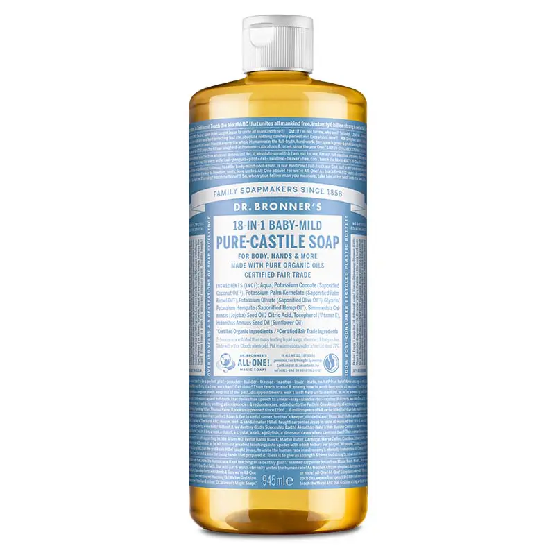Sapun Lichid - Dr-Bronner-Sapun-Lichid-Organic-Baby-Fara-Aroma-945ml