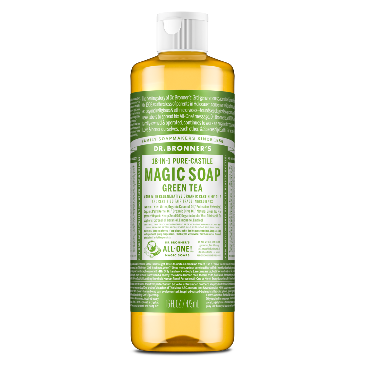 Sapun Lichid - dr-bronners-pure-castile-liquid-soap-16oz-green-tea-1-us-3
