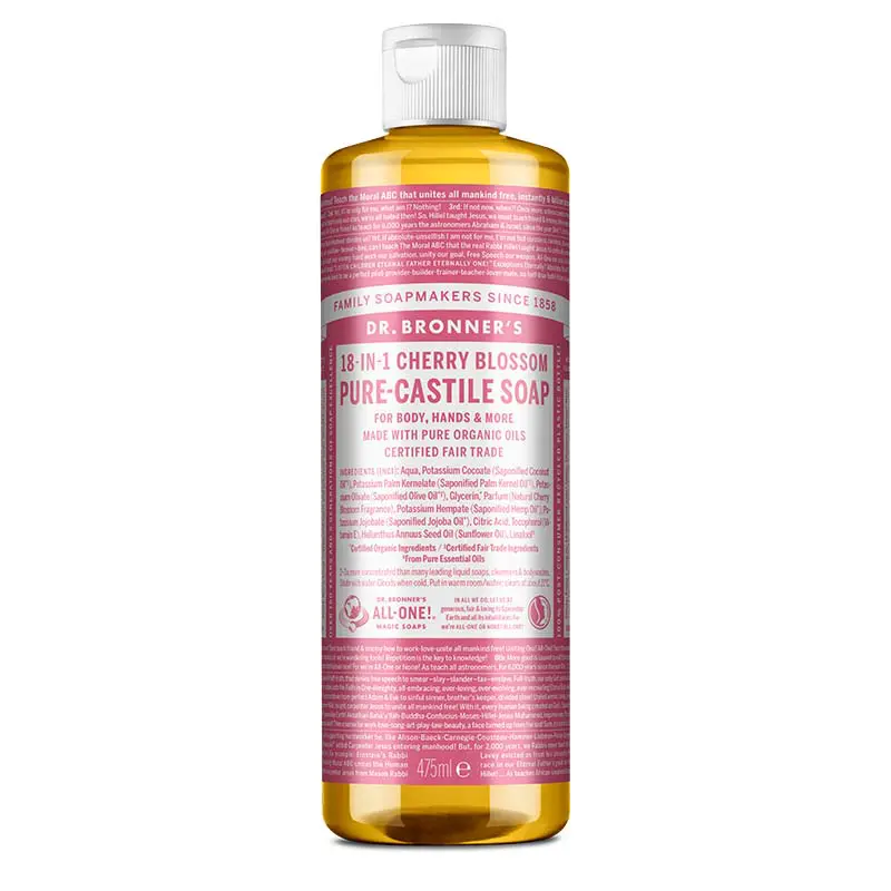 Organic Corner - Dr-Bronner-Sapun-Lichid-Organic-Cherry-Blossom-475ml