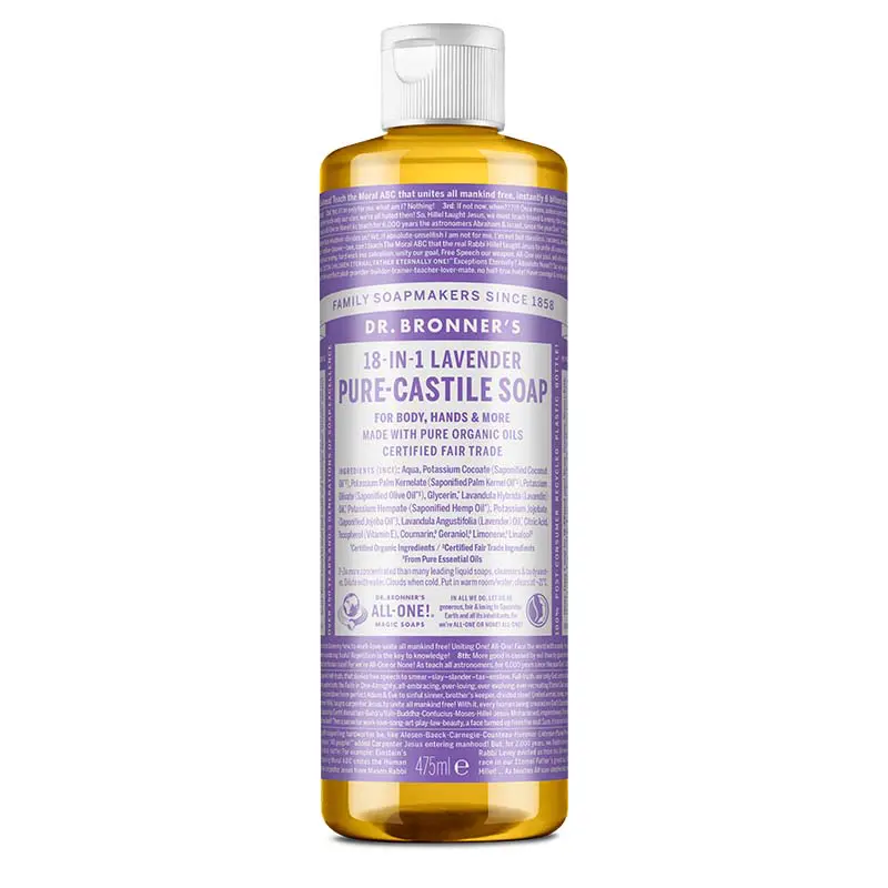 Toate Produsele - Sapun Organic de Castilia 18-in-1, Lavanda, 475 ml