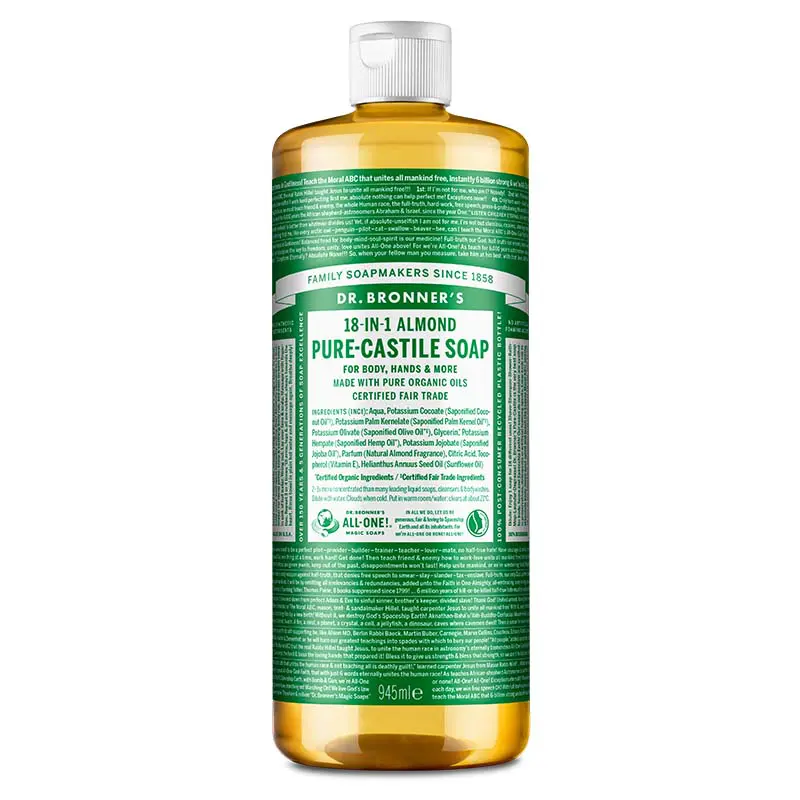 Sapun Lichid - Dr-Bronner-Sapun-Lichid-Organic-Migdale-945ml