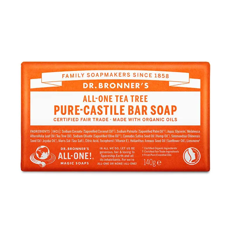 Sapun Organic de Castilia, Arbore de Ceai, 140 gr