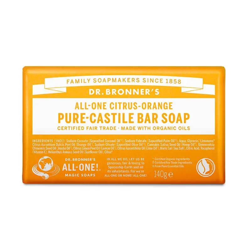 Sapun Organic de Castilia, Citrice, 140g