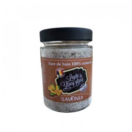 Toate Produsele - Sare de Baie cu Lapte si Ylang Ylang, Savonia, 350g