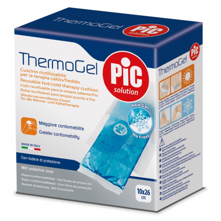 Comprese Terapie Cald / Rece - ThermoGel - Compresa Reutilizabila pentru Terapia Cald / Rece, 10 x 26cm, Pic Solution