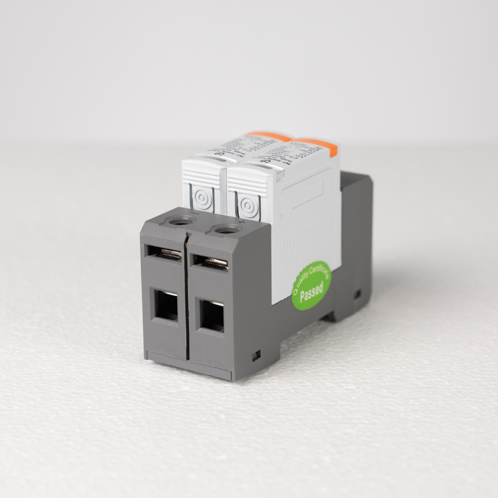 Descărcător de Tensiune Fotovoltaic DC 1000V, SPD 2P (Tip II), Protecție Panouri Solare [4]