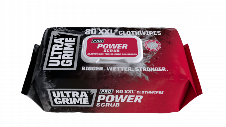 Lavete Ultra Grime - Șervețele profesionale ULTRA GRIME PRO – Power Scrub (80 buc XXL)