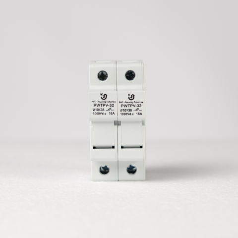 Materiale & Accesorii Instalatii Fotovoltaice - Soclu sigurante fuzibile DC 2P 1000V 16A