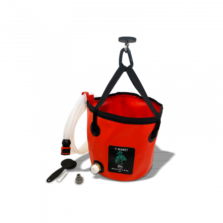 Scule profesionale pentru instalatii - Găleată profesională cu evacuare HVAC – Bachler X-Bucket 20L