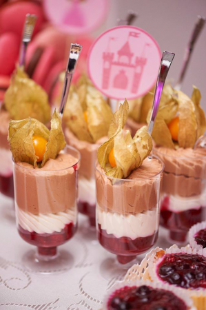 Prajituri Candy Bar - Mousse Zmeura&Ciocolata la Pahar - Candy Bar