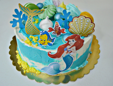 Torturi personalizate - Tort Little Mermaid