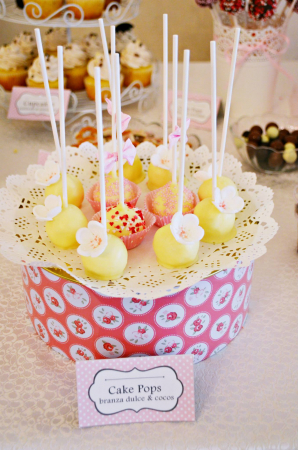 Prajituri Candy Bar - Cake Pops Crema de Branza&Cocos Candy Bar - Hedonic Sweets