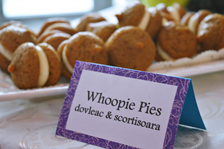 Prajituri Candy Bar - Whoopie Pies Dovleac&Scortisoara