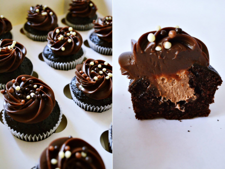 Prajituri Candy Bar - Mini Cupcake Chocoholic | Candy Bar - Hedonic Sweets