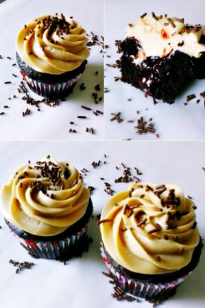 Prajituri Candy Bar - Mini Cupcake Peanut Butter&Jelly | Candy Bar - Hedonic Sweets