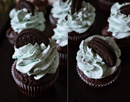 Prajituri Candy Bar - Mini Cupcake Oreo&Mint| Candy Bar - Hedonic Sweets