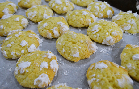 Prajituri Hedonice - Lemon Crinckles - Hedonic Sweets