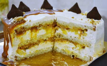 Sortimente torturi - Tort Apple Caramel