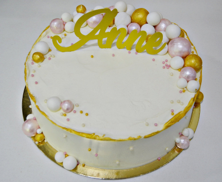 Torturi evenimente - Tort Botez Delicate Pearl