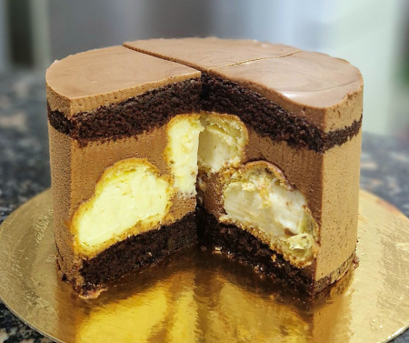 Sortimente torturi - TORT CHOCO PROFITEROL