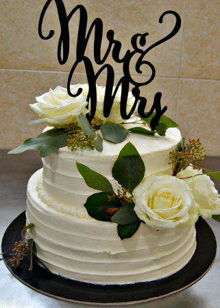 Torturi evenimente - Tort Flower Frosted