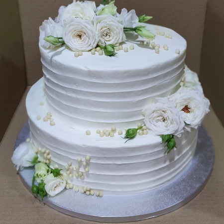 Torturi evenimente - Tort White Bloom