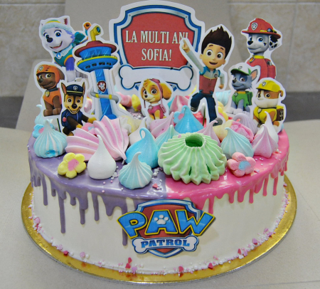 Torturi personalizate - Tort Paw Patrol
