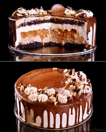 Sortimente torturi - Tort Snickers