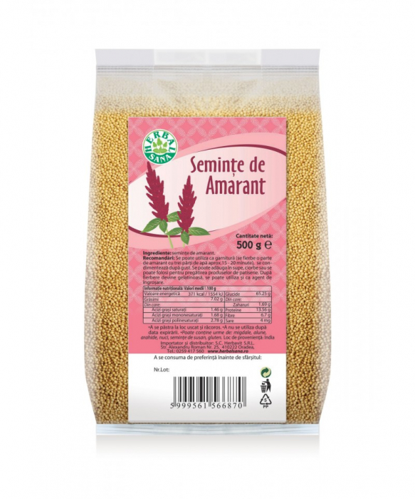 Amarant seminte 500gr - Herbavit [1]