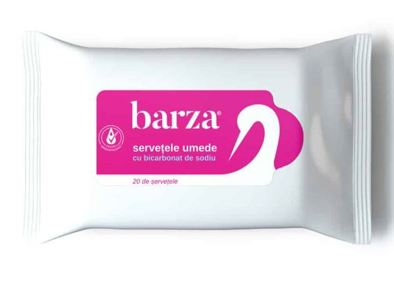 Barza servetele intime cu bicarbonat de sodiu 20buc - Barza [1]