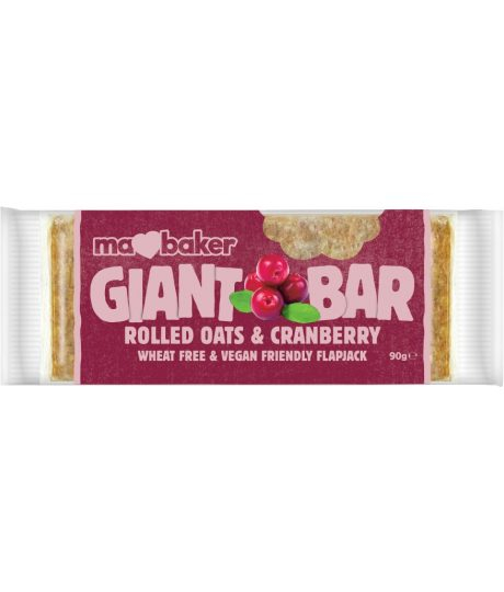 Ma baker baton ovaz cu merisor 90gr - Everbio [1]