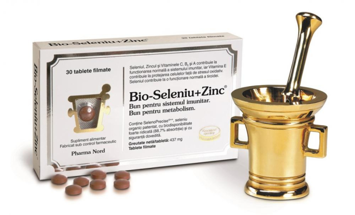 Bio-seleniu+zinc 30cpr - Pharma Nord [1]