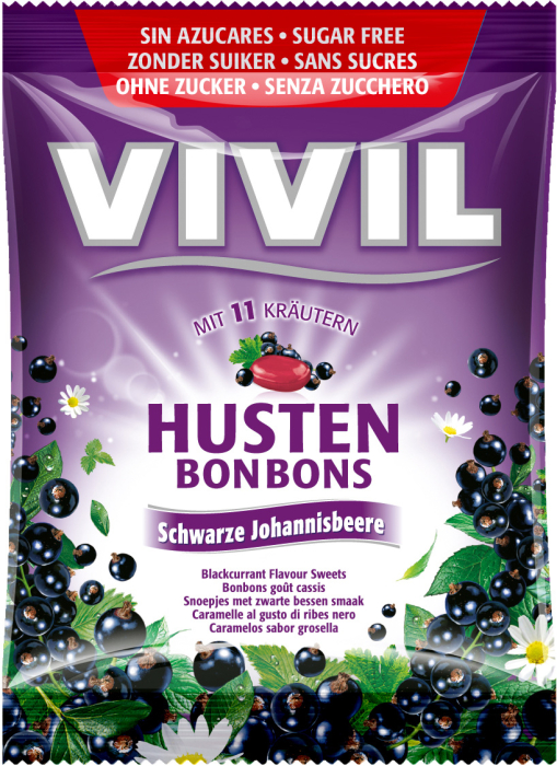 Vivil coacaze negre&vit.c f.zahar 60gr - Vivil [1]