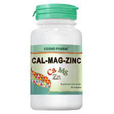 Calciu, magneziu si zinc 30 comprimate [1]