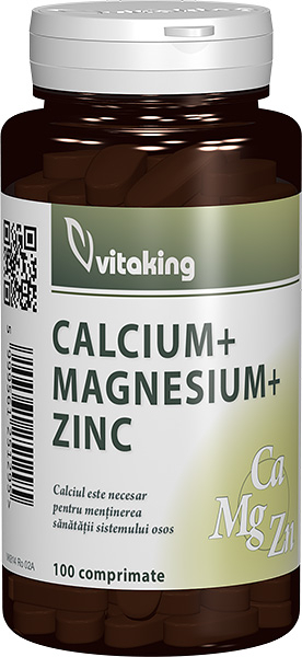 Cal+mag+zinc 100cpr - Vitaking [1]