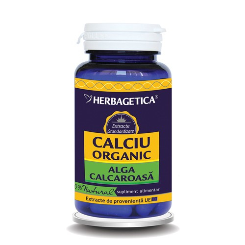 Calciu organic  60cps - Herbagetica [1]