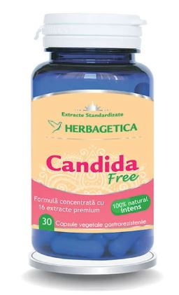 Candida free 30cps - Herbagetica [1]