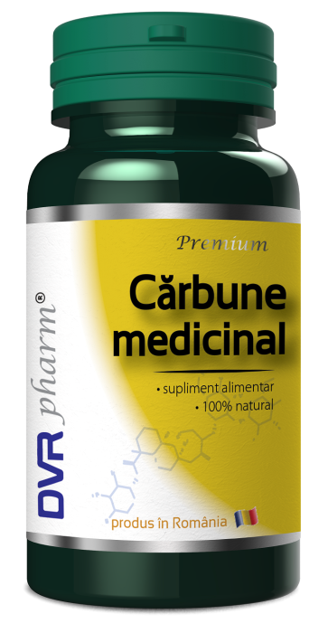 Carbune medicinal 60cps - Dvr Pharm [1]