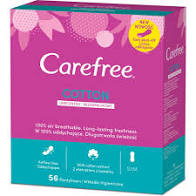 Carefree cotton fresh pantyliners 56buc - Johnson&Johnson [1]