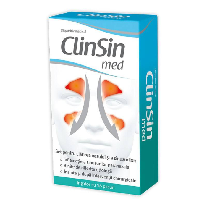 Clinsin med set (irigator+16dz) - Zdrovit [1]